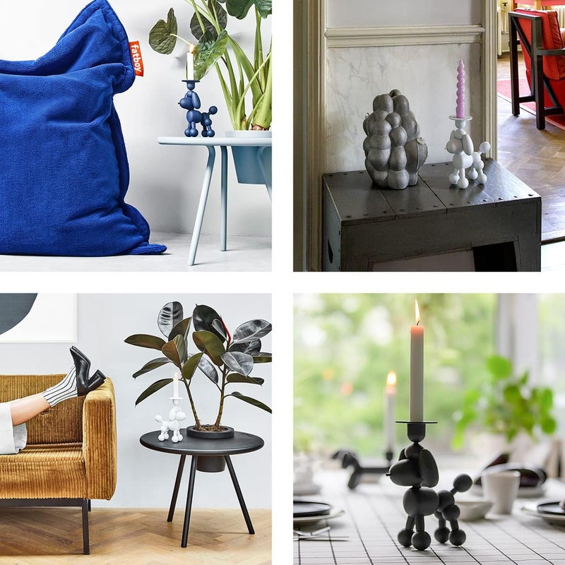 Fatboy حامل الشموع فاتبوي كان-دولي – أنثراسيت | حامل شموع زخرفي داخلي | ديكور حديث للمنزل والطاولة | 20.5 × 16.0 × 9.5 سم | ملحق إضاءة أنيق وعصري - Image 5